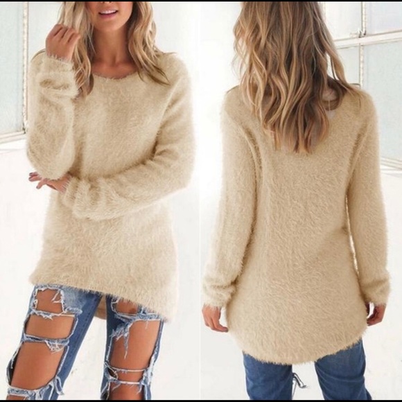 Tipsy Soul Sisters Sweaters - ⤵️📣🔔SALE Mohair Blend Fuzzy Pullover Loose
